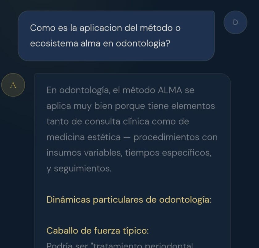 Necesitas aplicar en Odontología u otro?